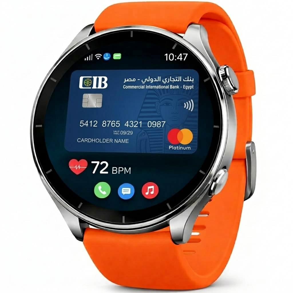 ساعة اورورا البرتقالي